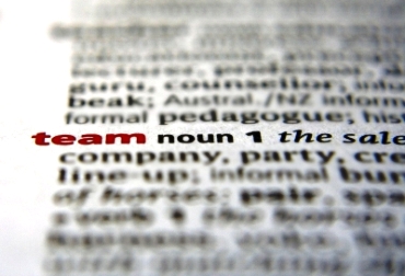 This image speaks to the team effort most often required to make any commercial venture fly...the external business support people, services and products that a business relies on to bring its own product or service to market.  It's always a team effort! Photo by Gregory Szarkiewicz. (http://www.freedigitalphotos.net/images/view_photog.php?photogid=252) 